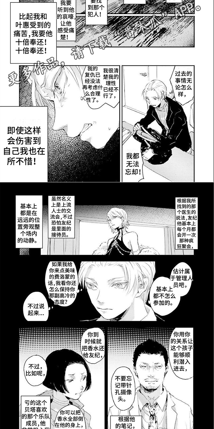 遗失的费洛蒙漫画,第12章： 泼洒香水2图