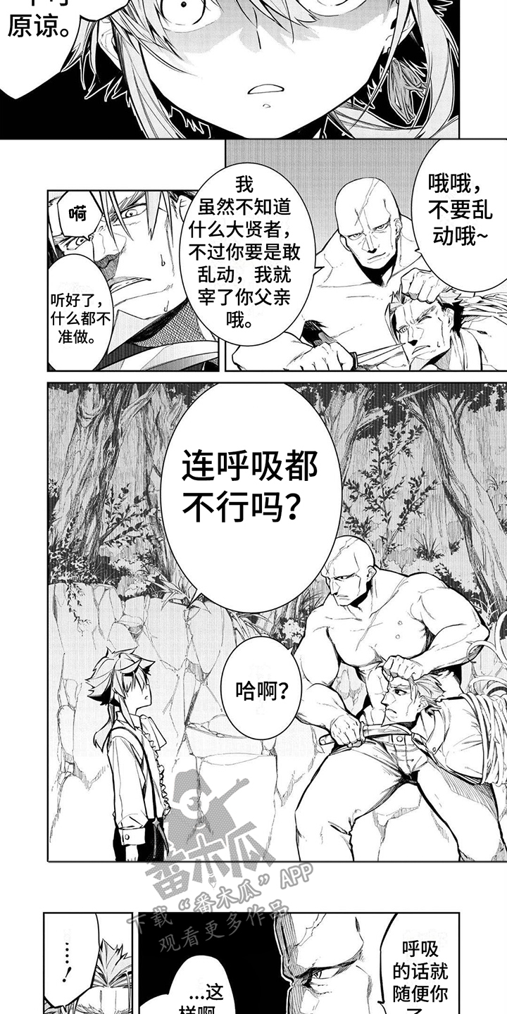 物理魔法师马修兰斯怎么变坏蛋了漫画,第14章：呼吸1图