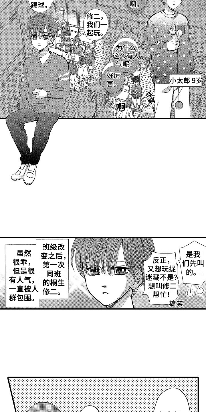 男生讨厌初恋的表现漫画,第1章：萌芽2图