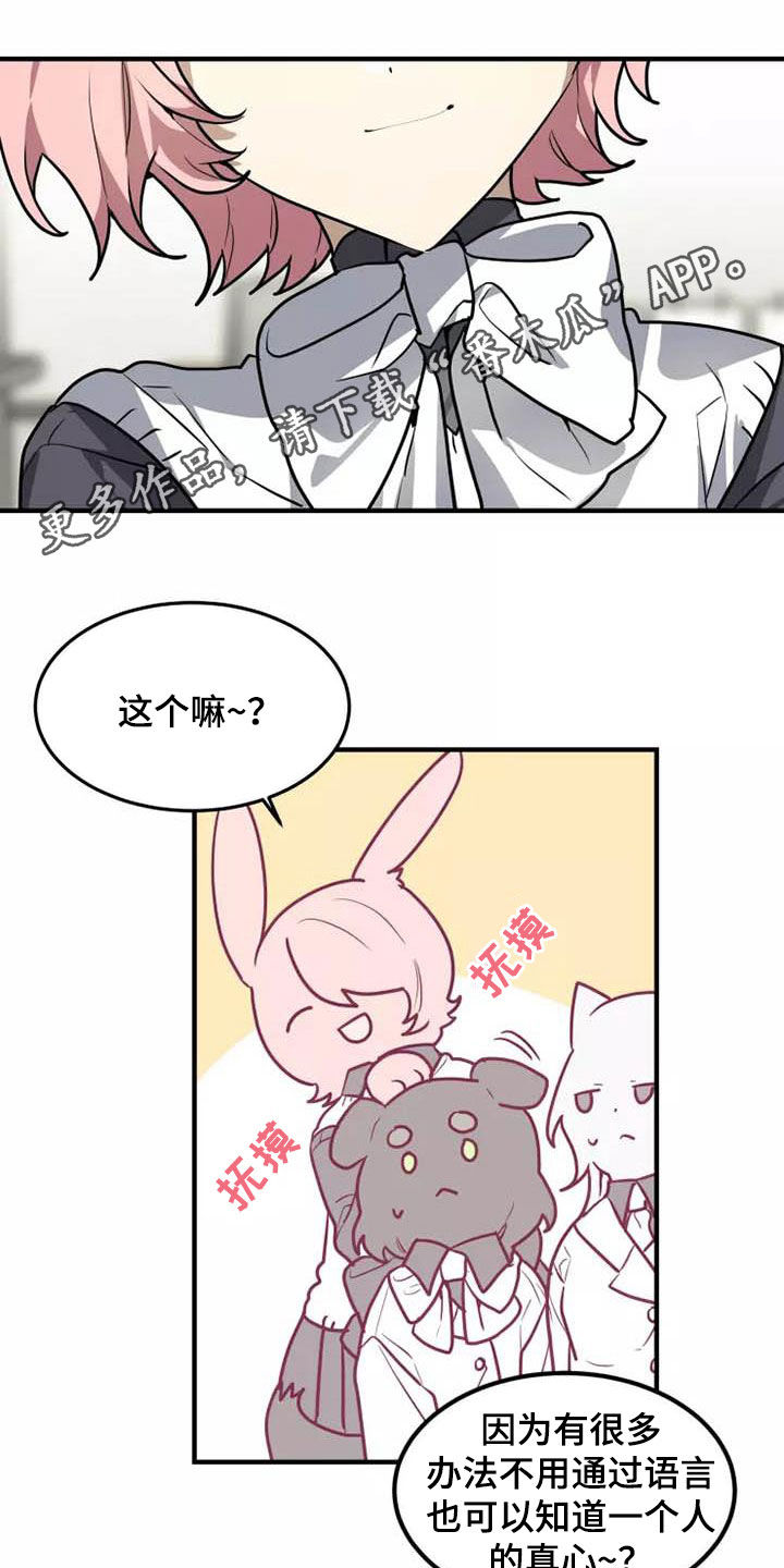 动物小块连连看漫画,第34章：传达1图