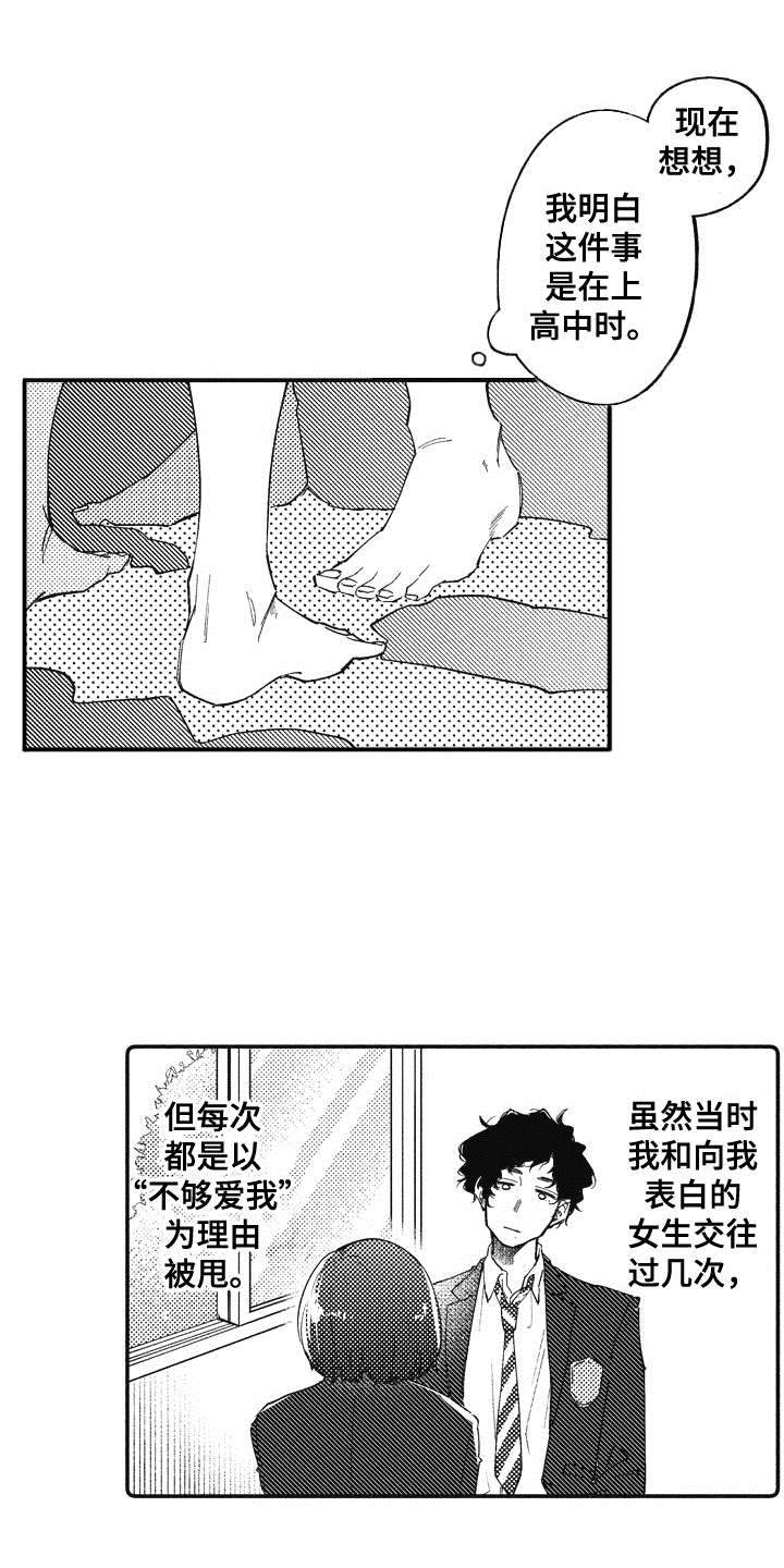 爱哭鬼小隼书评漫画,第8章：不知道爱1图