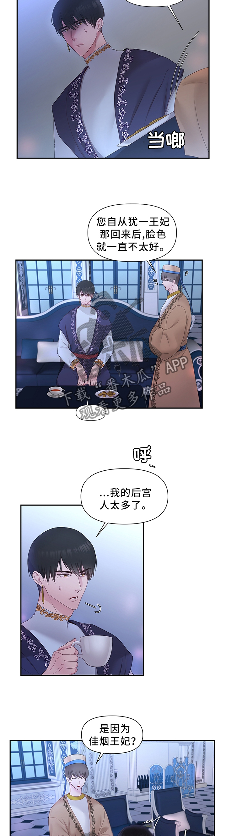 陌生王妃漫画,第40章：钟爱一人2图