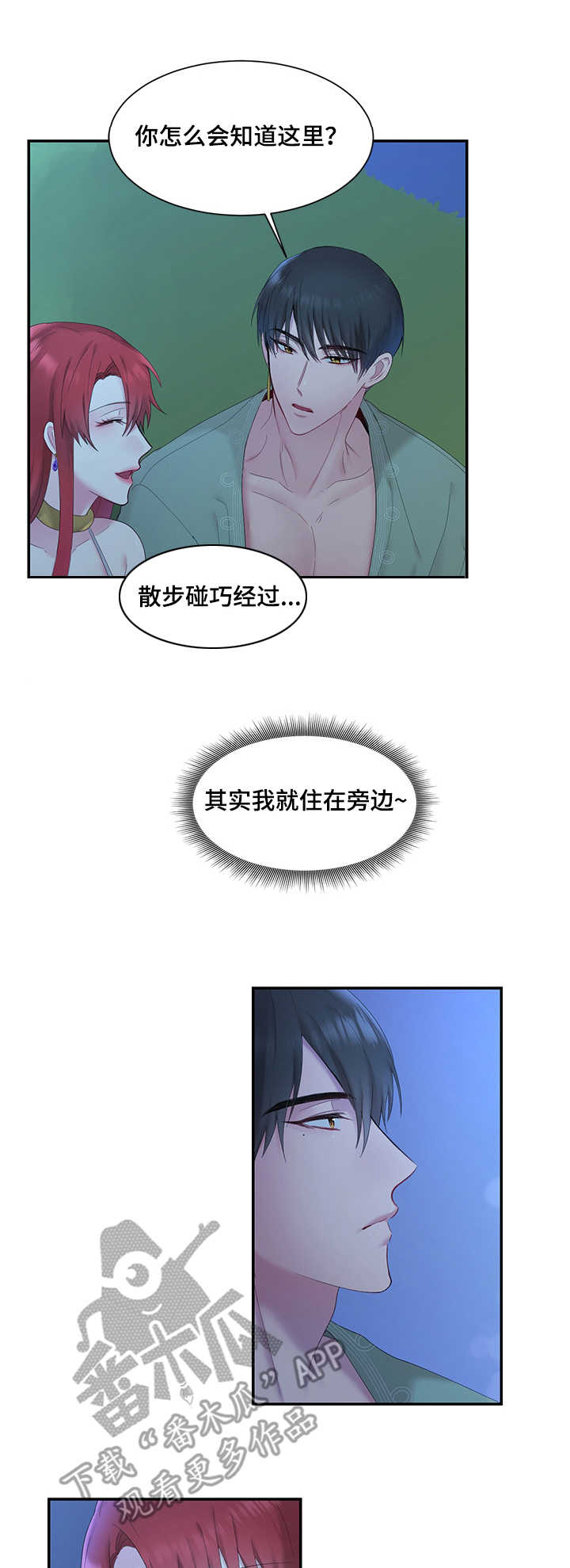 陌生王妃第三话漫画,第9章：赏月2图