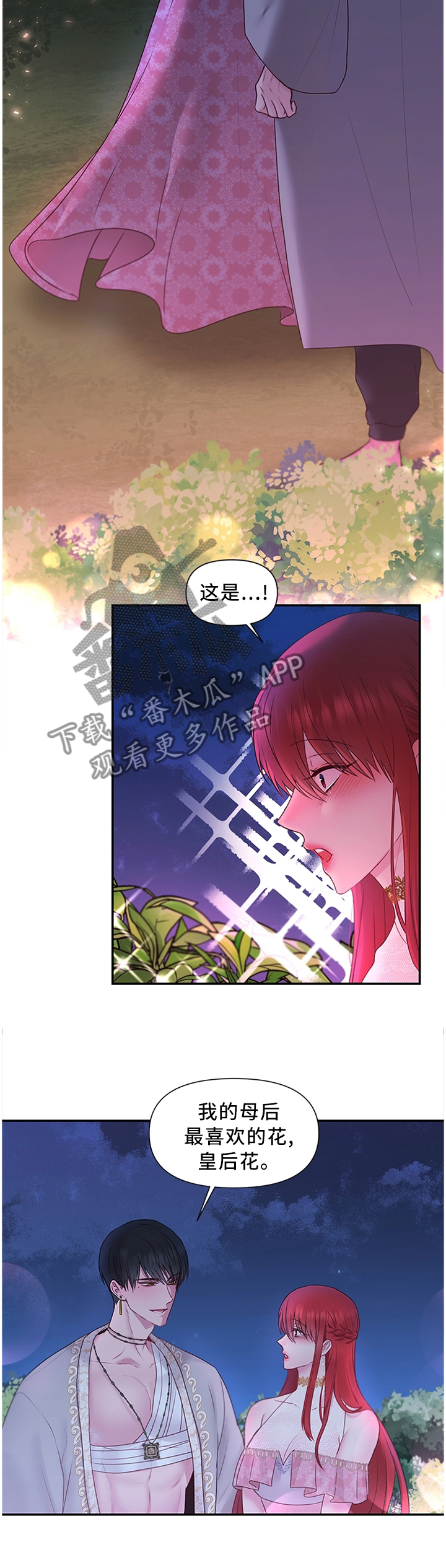 陌生王妃陛下是我的韩漫免费观看漫画,第62章：女王花1图