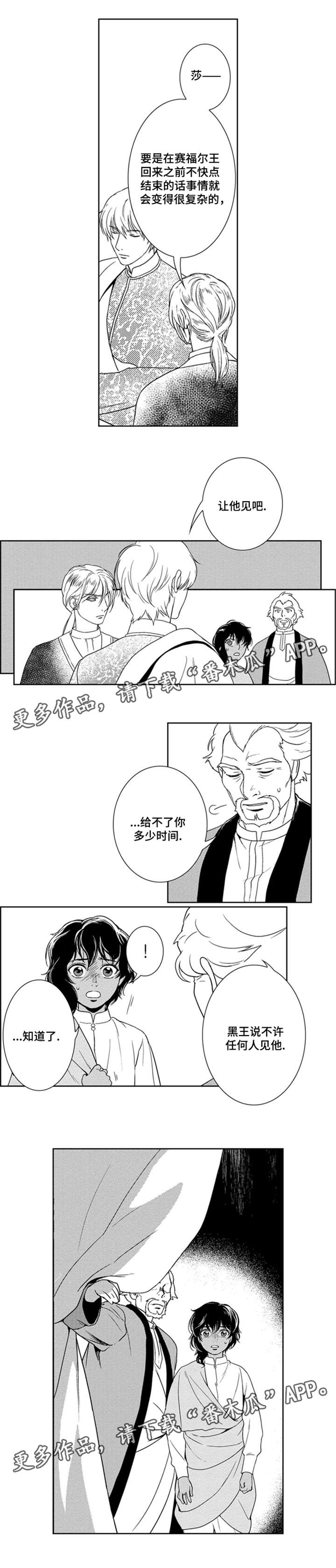 真假术师漫画,第32章：待在她身边1图