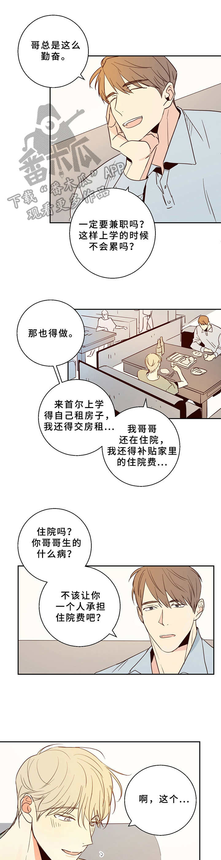 危险便利店漫画免费下拉式布丁漫画,第7章：约饭1图