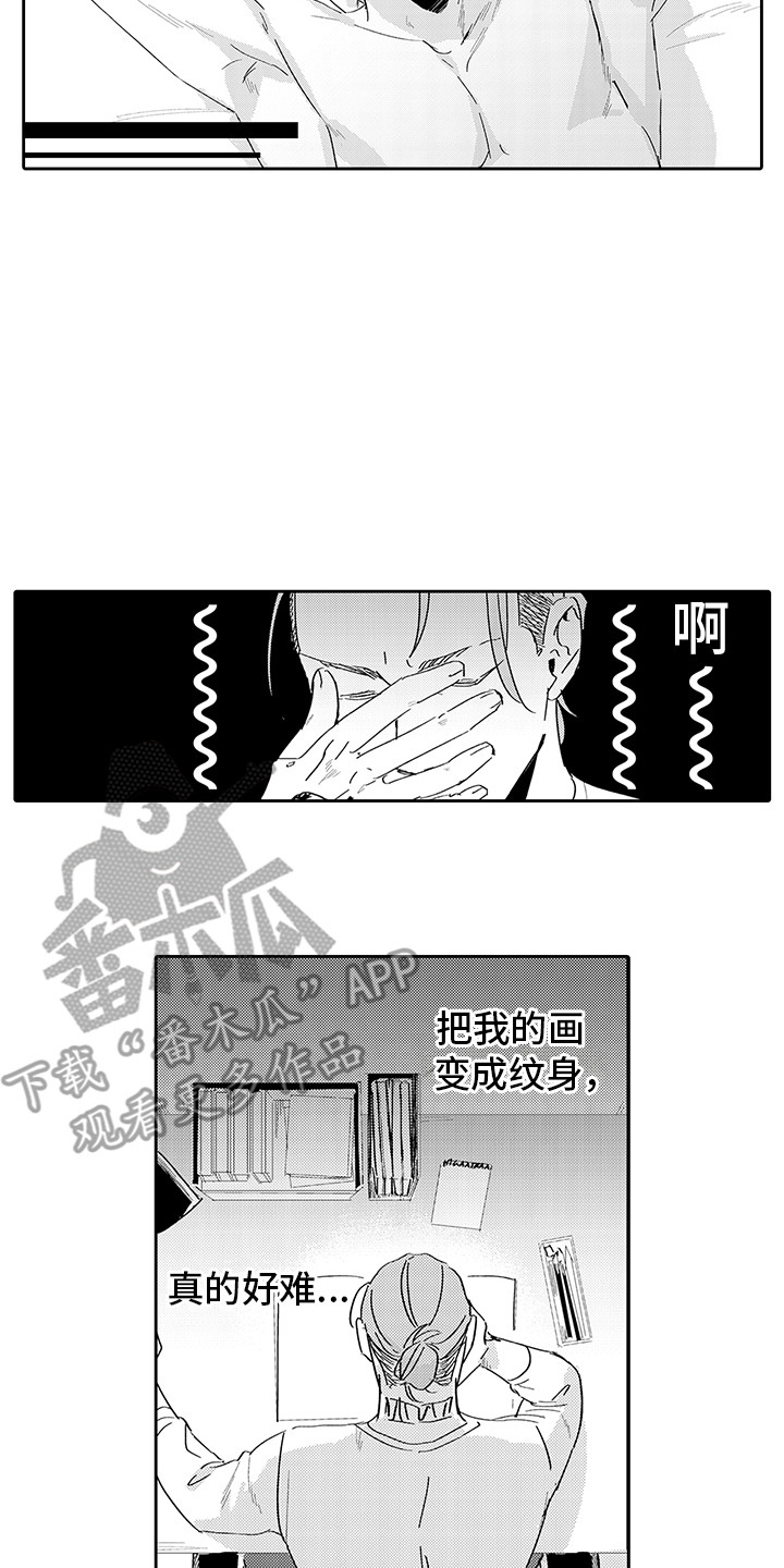 刻画内心世界漫画,第7章：烦恼1图