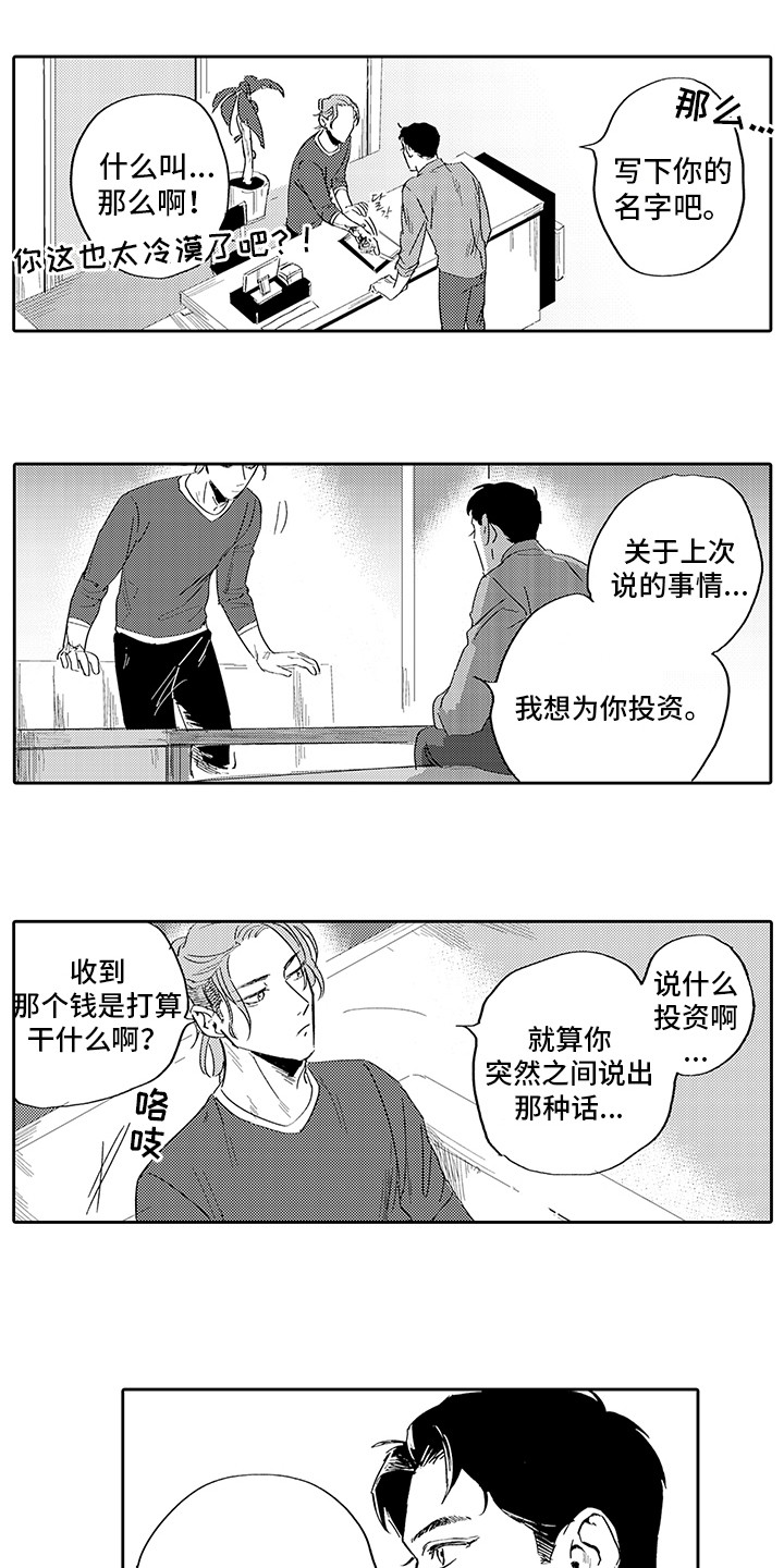 刻画光影灯具漫画,第3章：投资1图