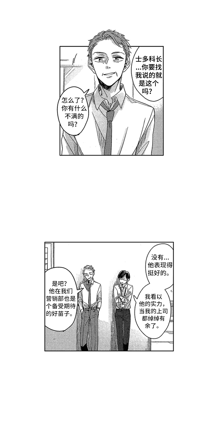 神秘小狼狗漫画,第3章：超级新人1图