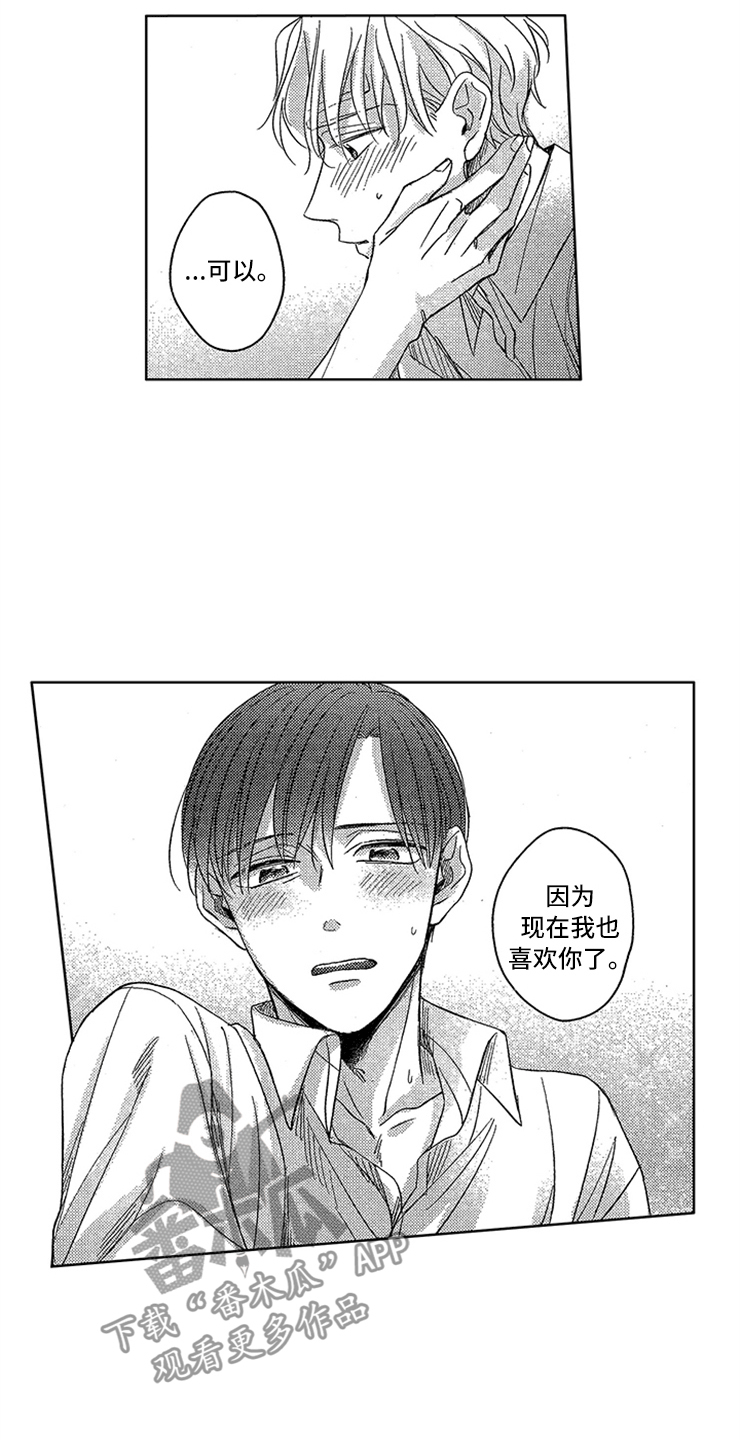 小狼狗来袭漫画,第21章：心潮澎湃1图