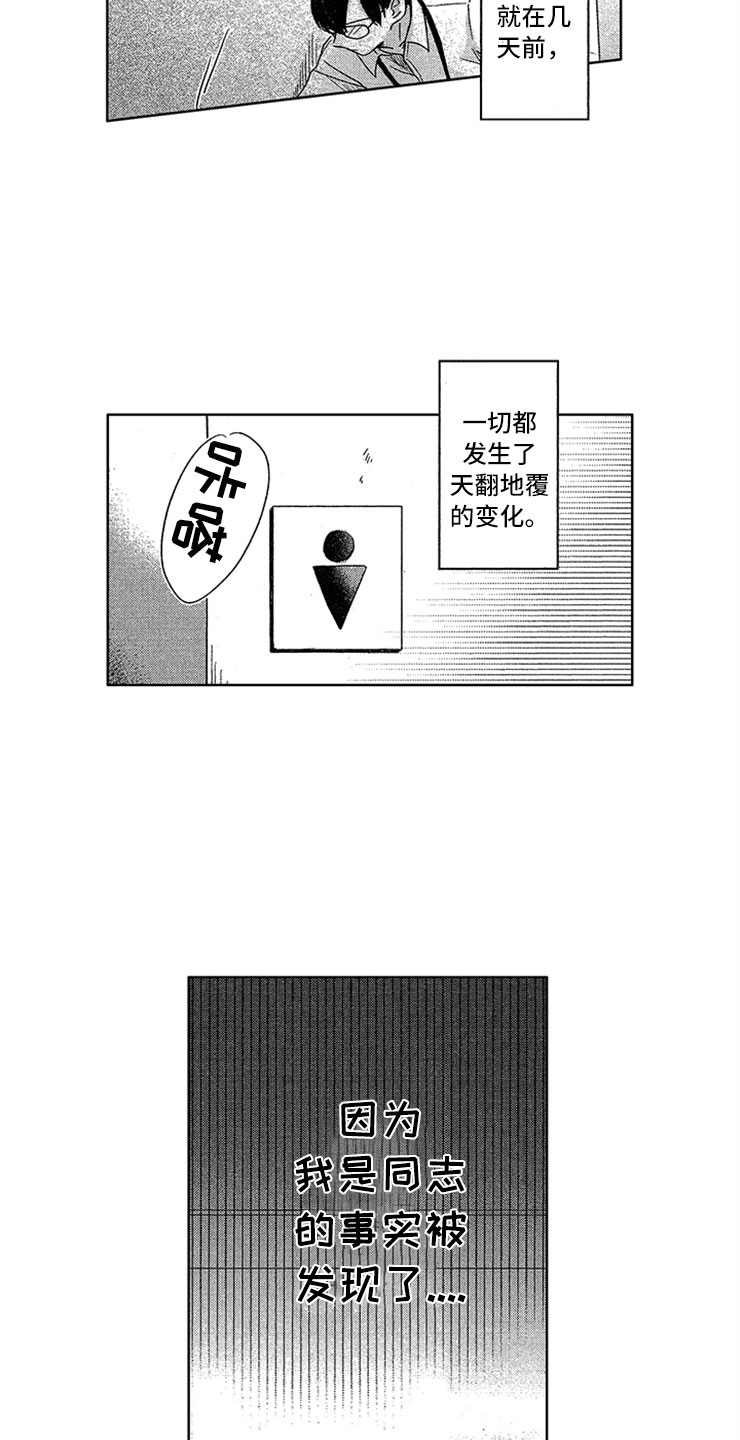 天降小可怜漫画,第1章：社会性死亡1图