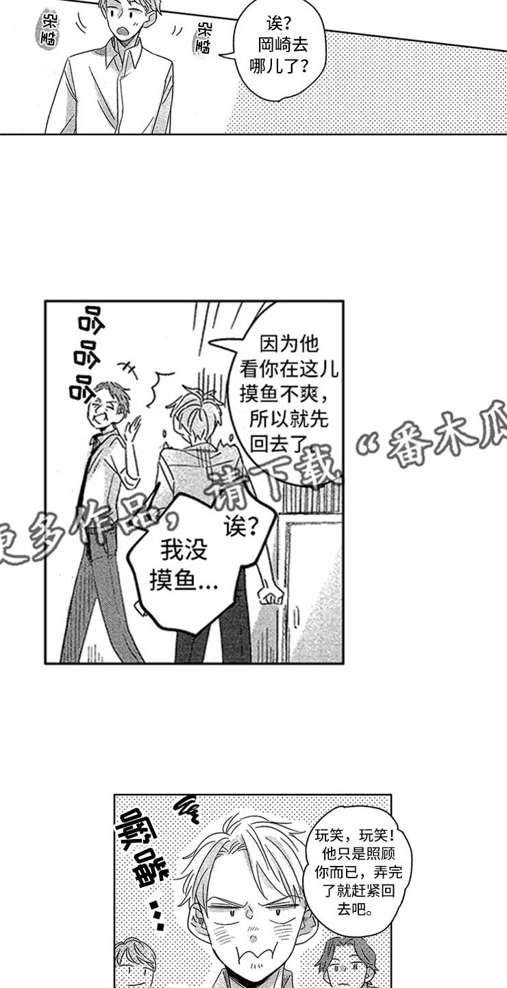 天降小狼狗漫画,第4章：敞开的门1图