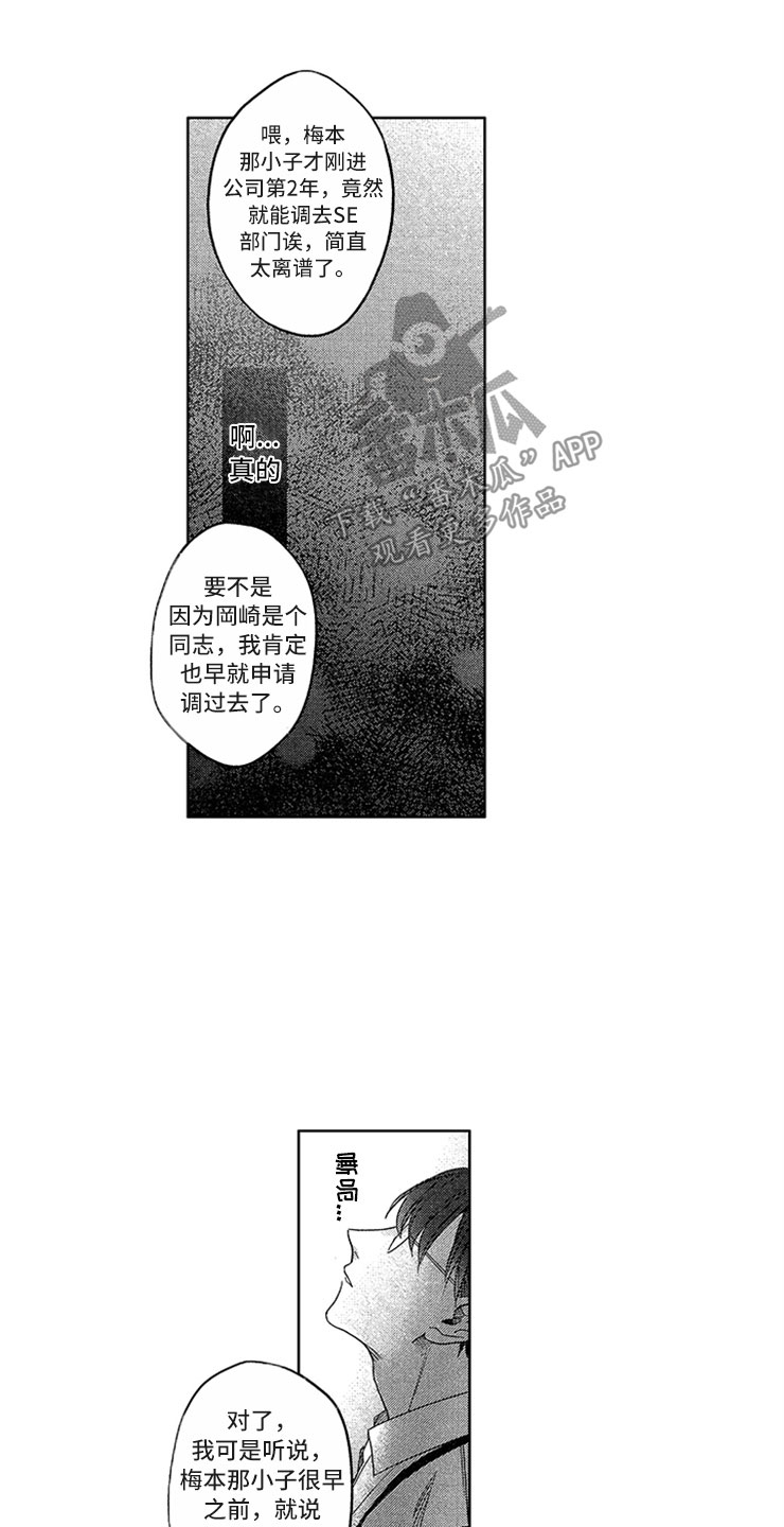 天降小鱼漫画,第10章：背后议论2图