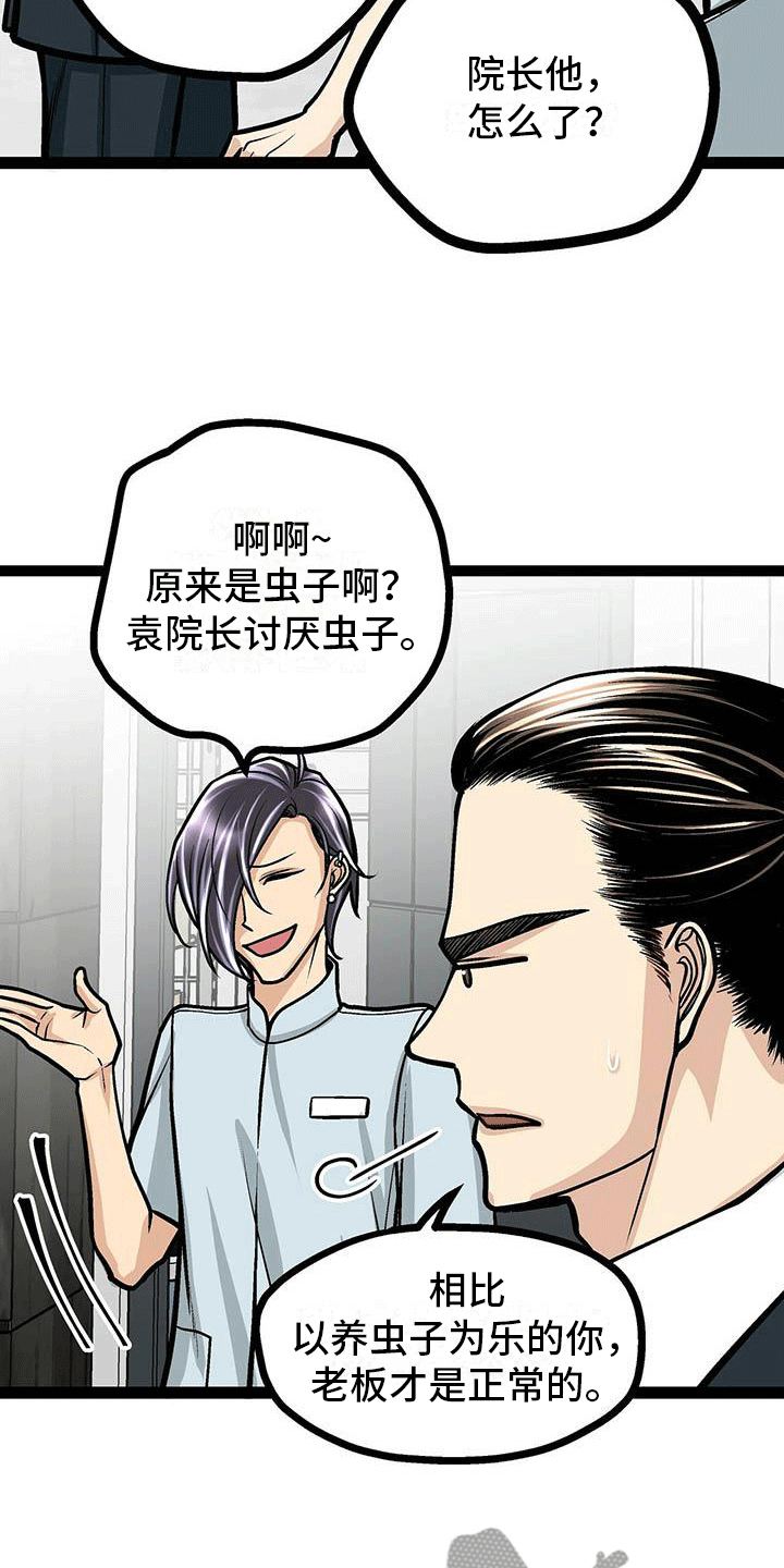 爱的不同语言文字漫画,第19章：害怕虫子2图