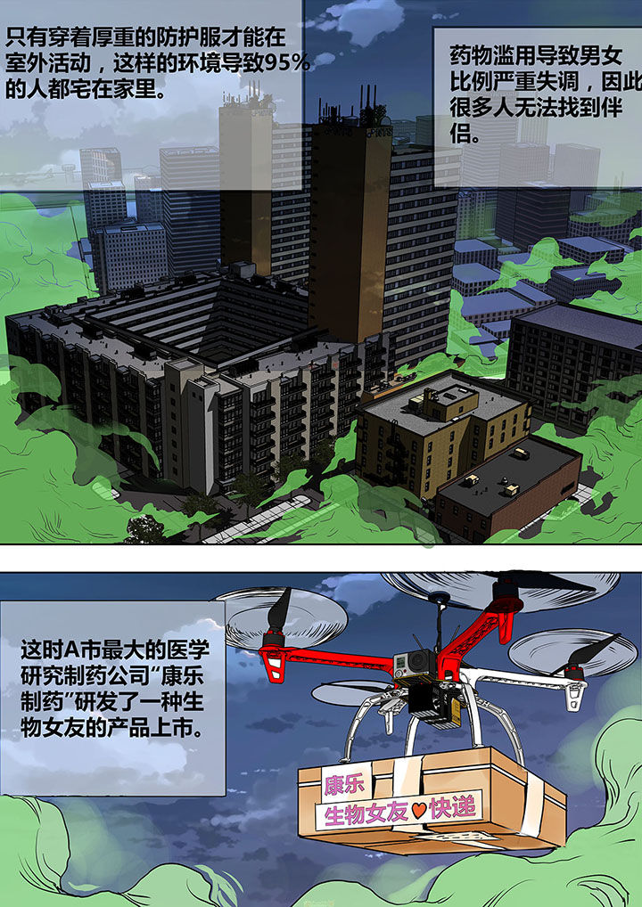 生物女友漫画,第1章：2图