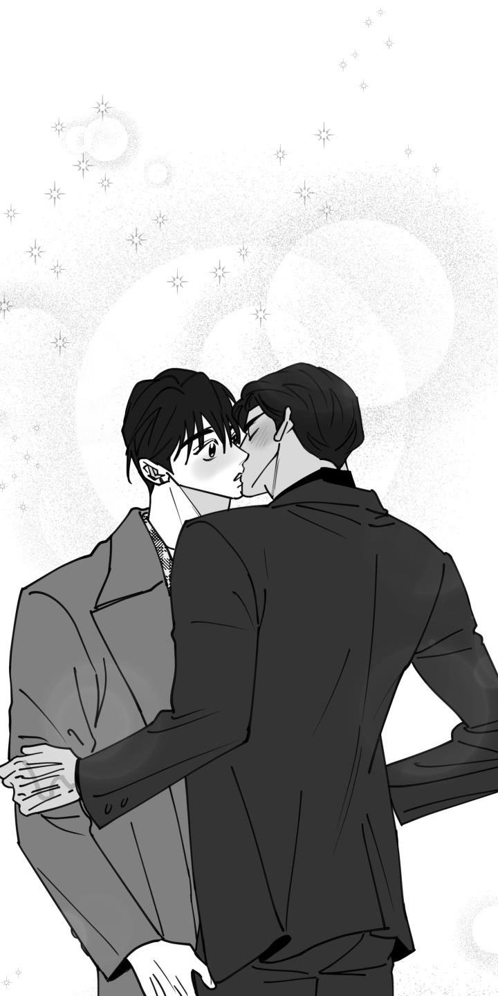 情人节特色酒馆漫画,第41章：吻1图
