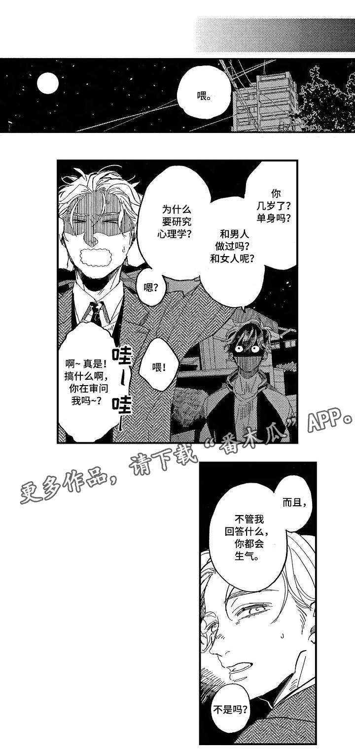 暴烈狂漫画,第12章：不会打你1图