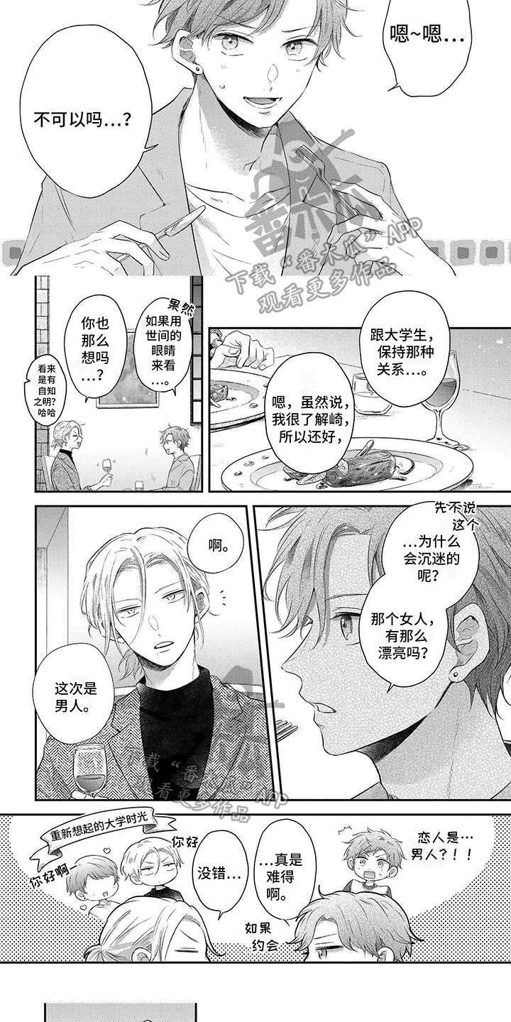 心填色漫画,第7章：请多关照1图