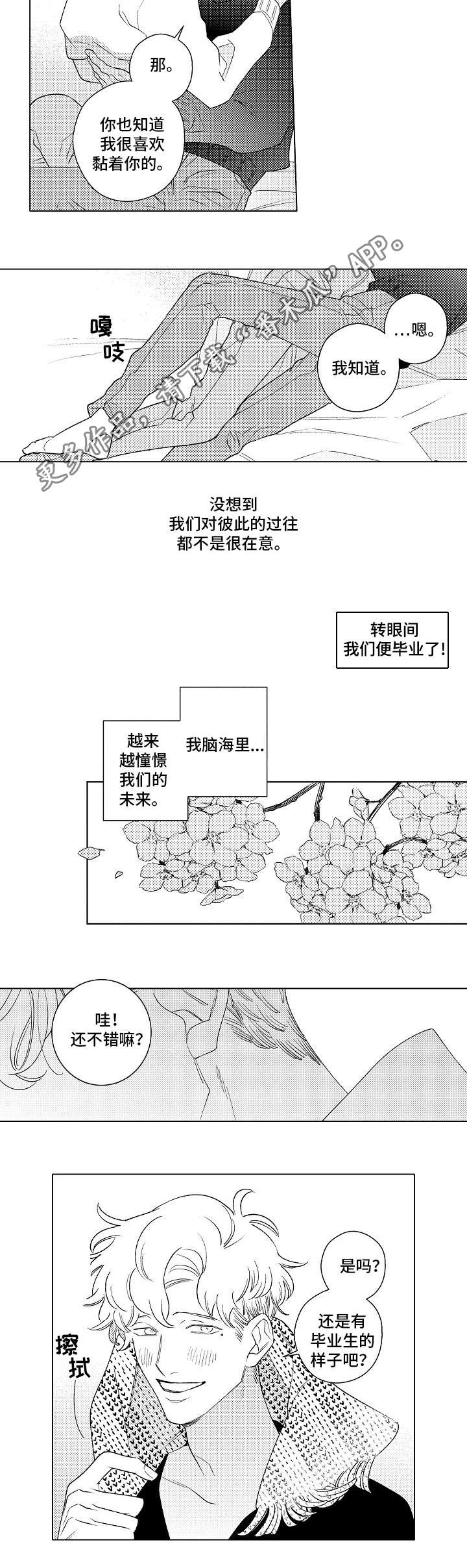 纯情爱人英文漫画,第16章：找工作2图