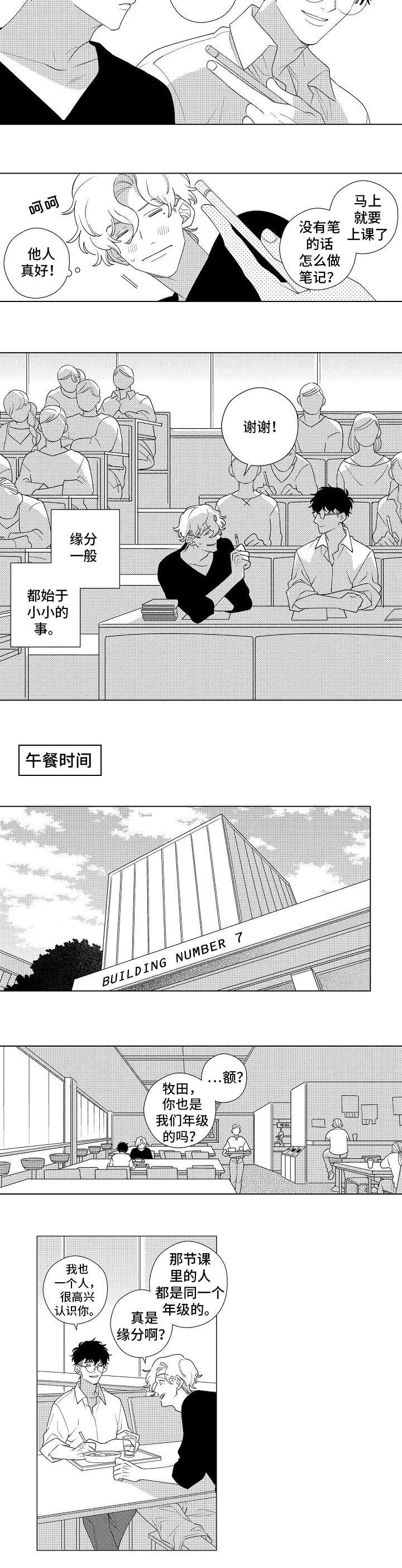 多情爱人漫画,第1章：交集1图