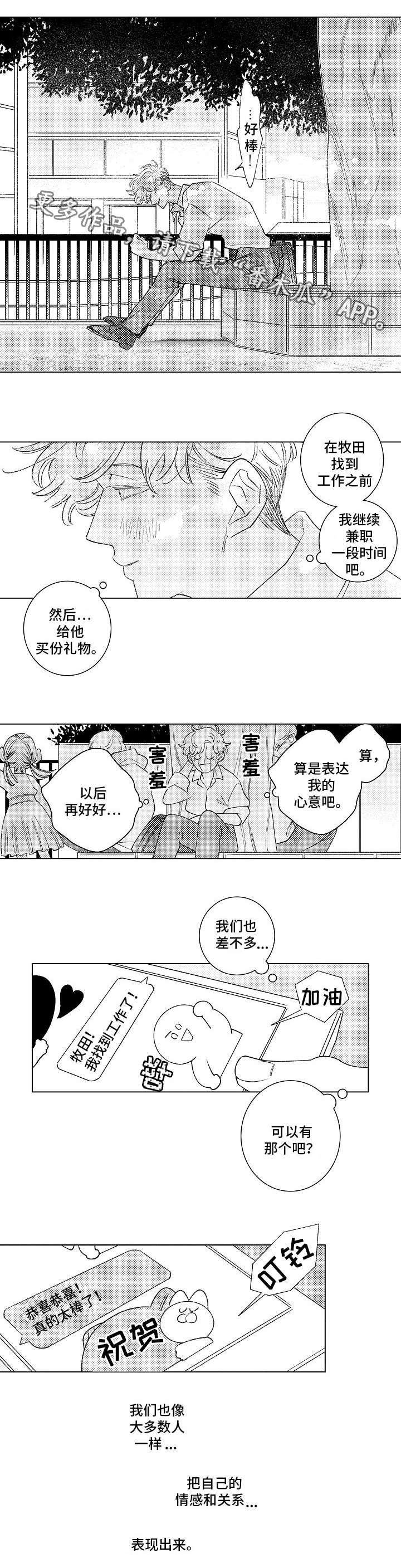 纯情陆少漫画,第16章：找工作2图