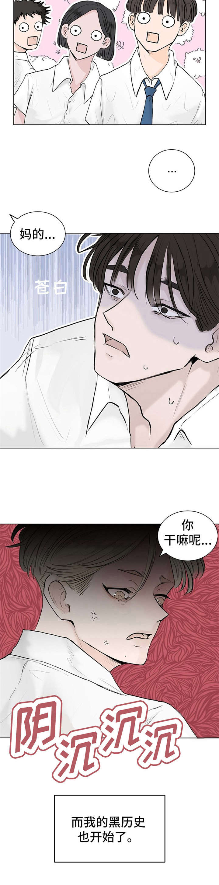 忘记黑历史漫画,第7章：意外2图