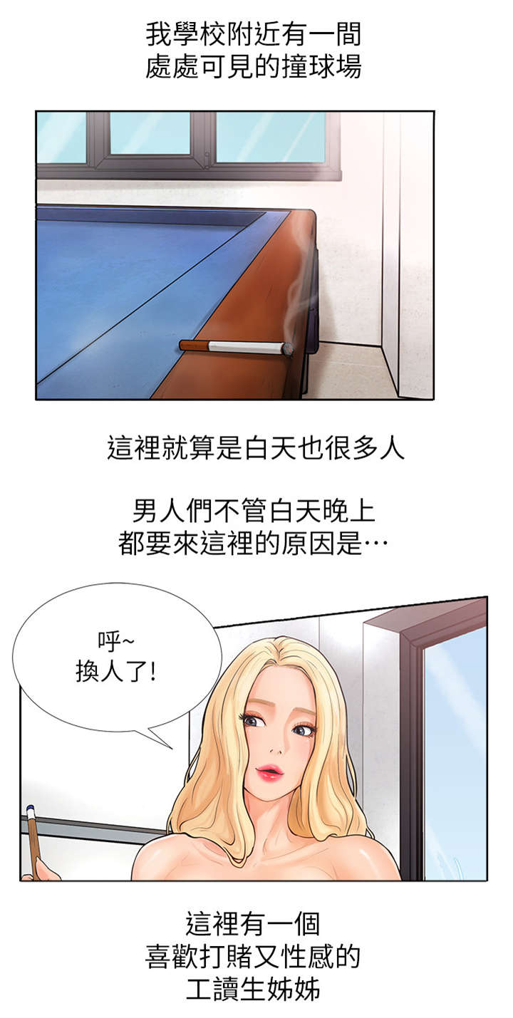 桌球技巧漫画,第1话1图