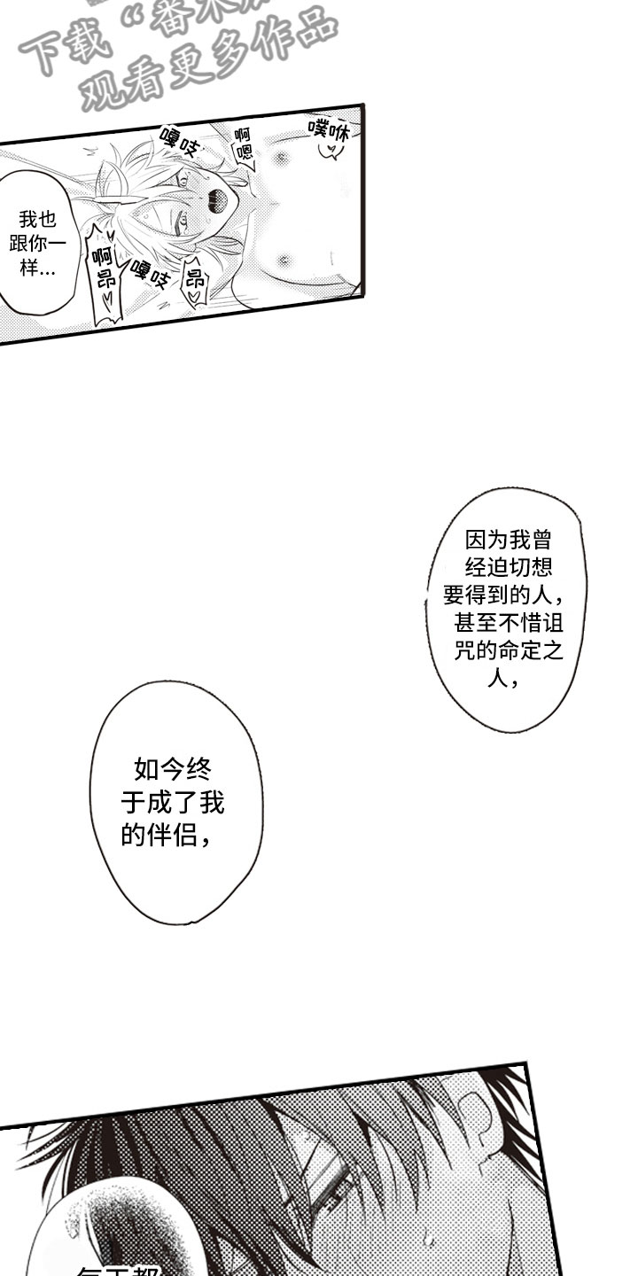 野兽爱情精彩片段漫画,第30章：幸福到疯狂1图