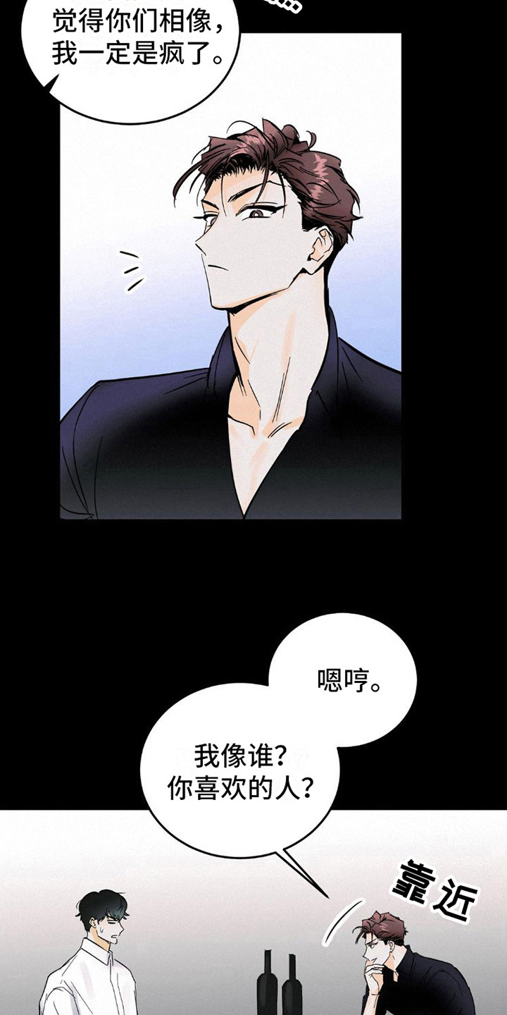 疯狂迷恋漫画,第9章：很相像1图