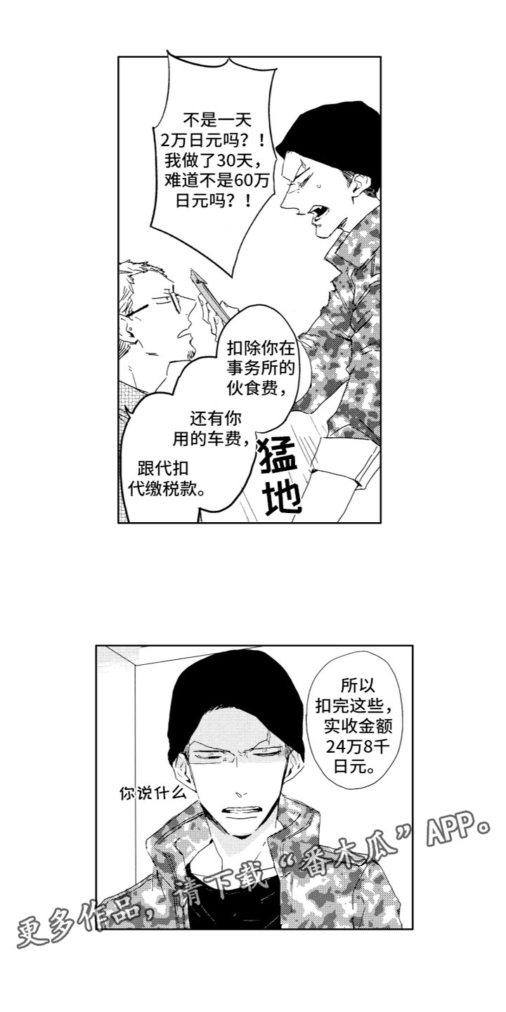 雨过天晴上漫画,第6章：不想回家1图