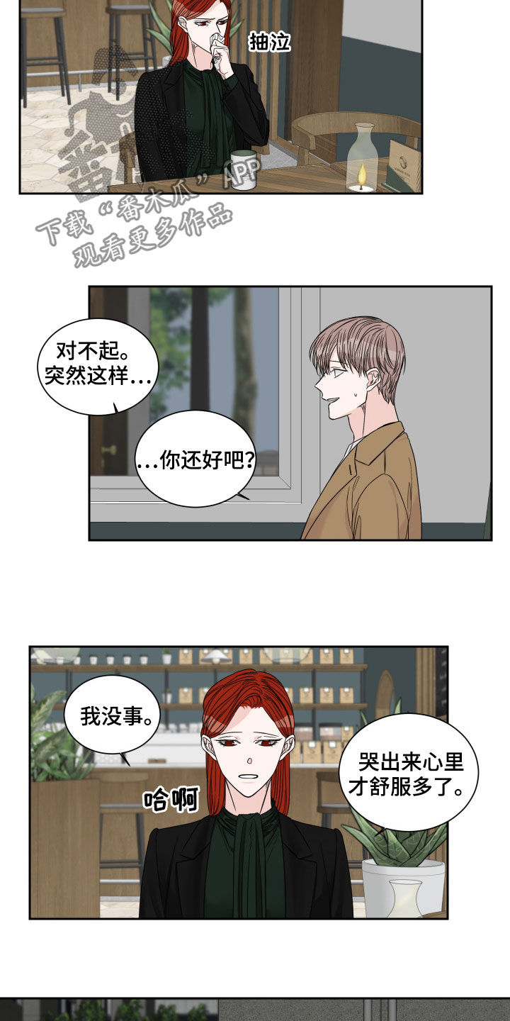 终点线的读后感怎么写漫画,第37章：堂兄妹2图