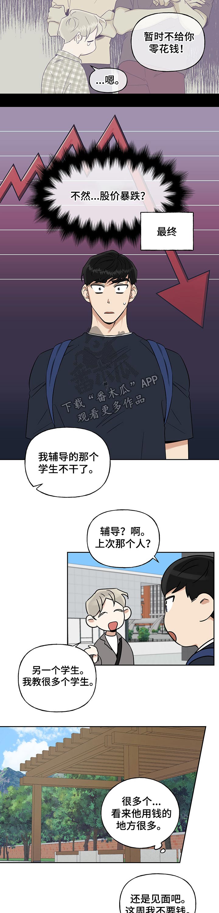 周末合肥天气漫画,第46章：开心学习2图