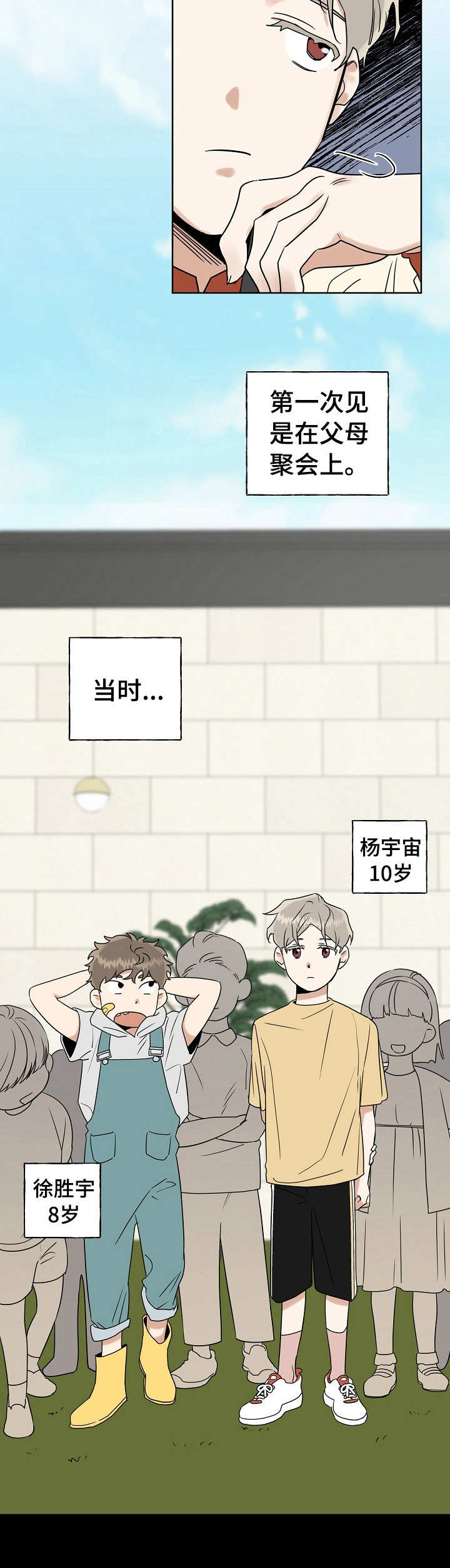 周末签署协议漫画,第20章：发小2图