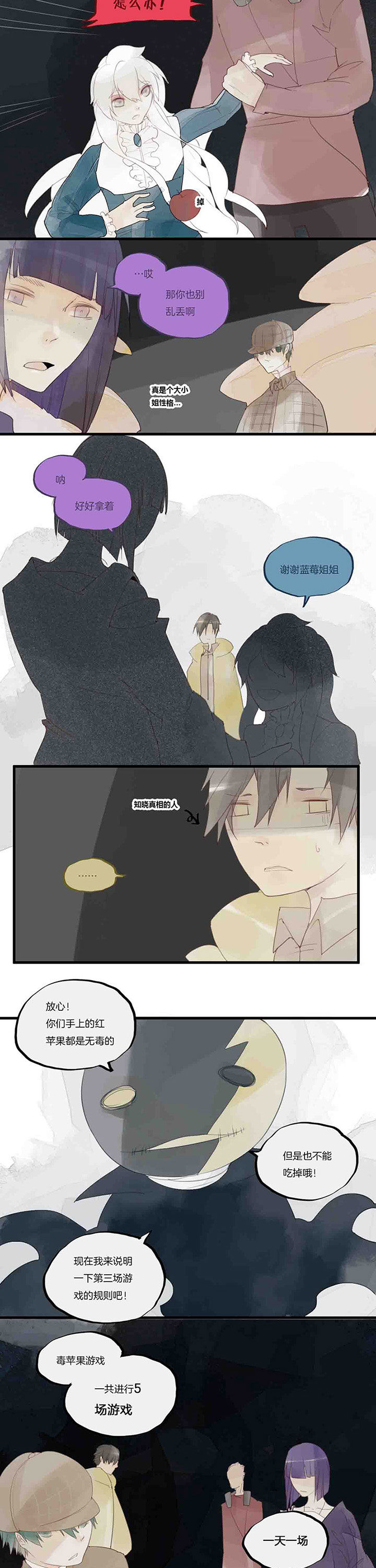 心魔游戏漫画,第36章：毒苹果游戏2图