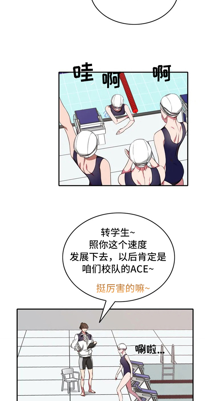 新热浪游泳漫画,第1章：未来的天地1图