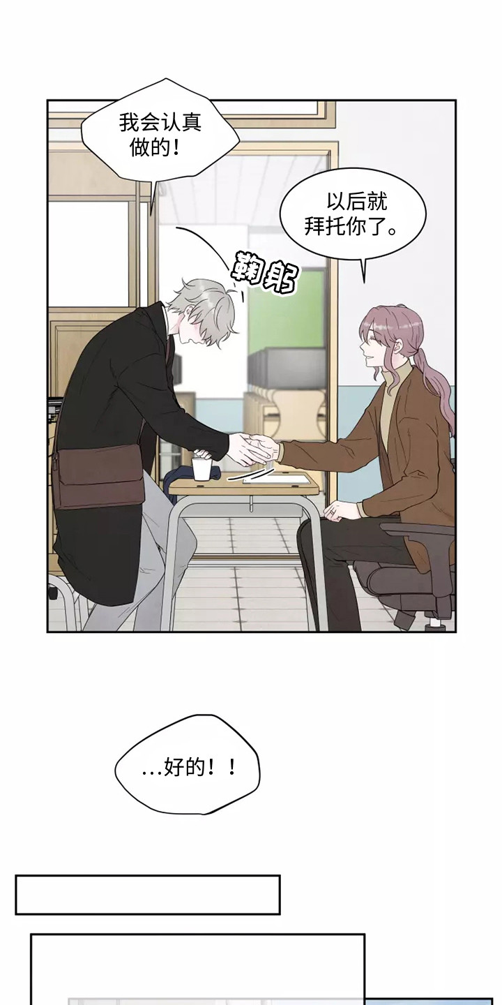 缘分注定漫画,第1章：应聘1图