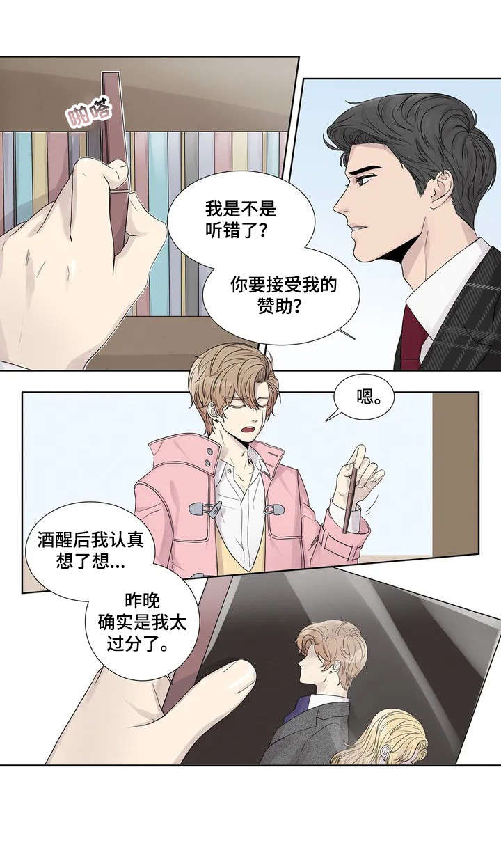 月光独奏什么意思漫画,第5章：伪君子1图