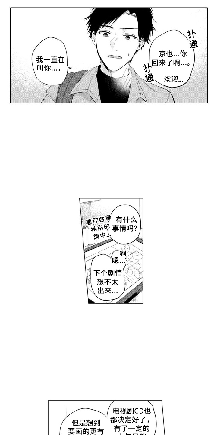 配音演员与画面同框漫画,第6章：约会1图