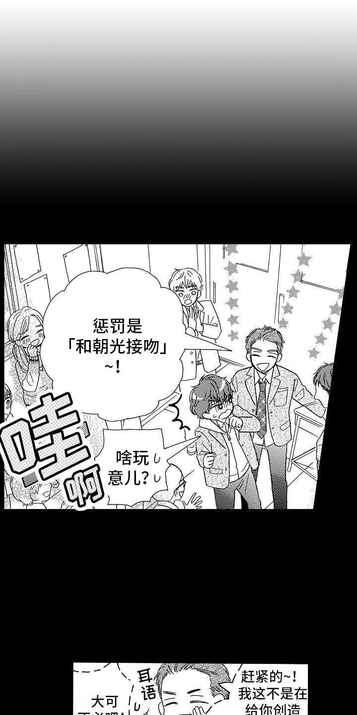 错乱图标壁纸漫画,第1章：毕业天台1图