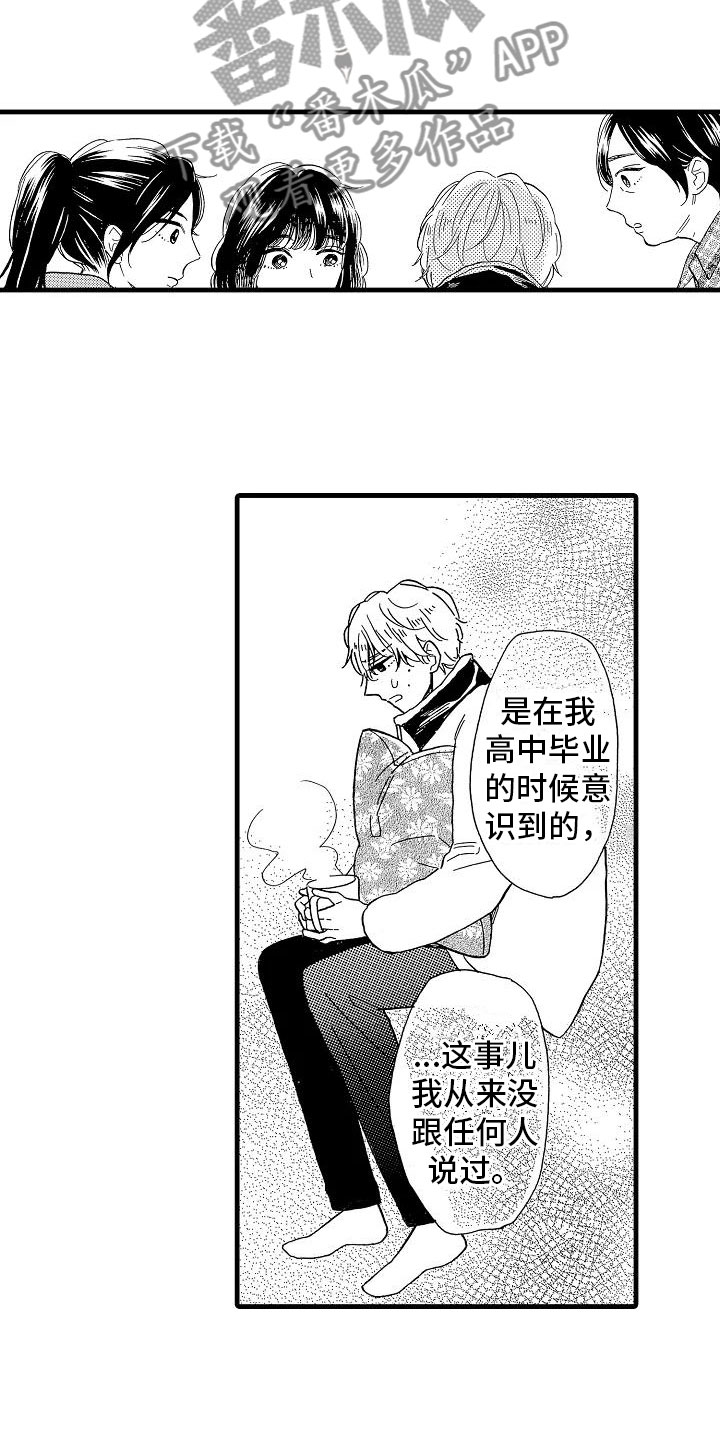 错乱图标壁纸漫画,第28章：出柜坦白1图