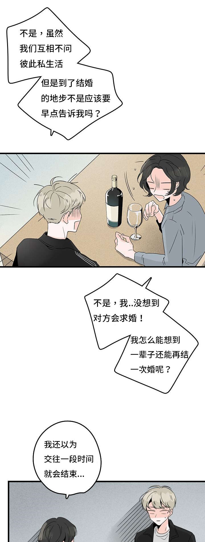 伤疤旧事漫画,第3章：结婚对象1图