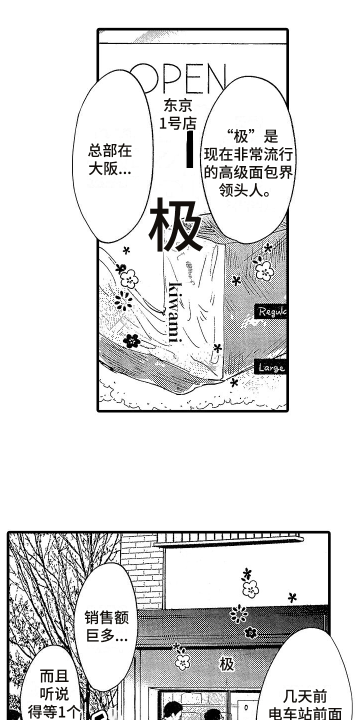 我的面包店日记100字漫画,第1章：面包店老板2图