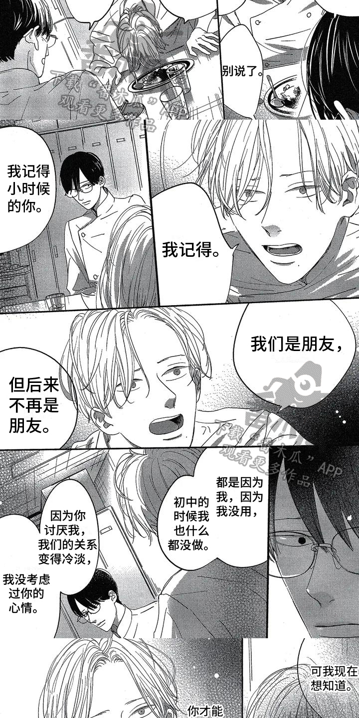 双人冰火人网页版漫画,第8章：道歉1图