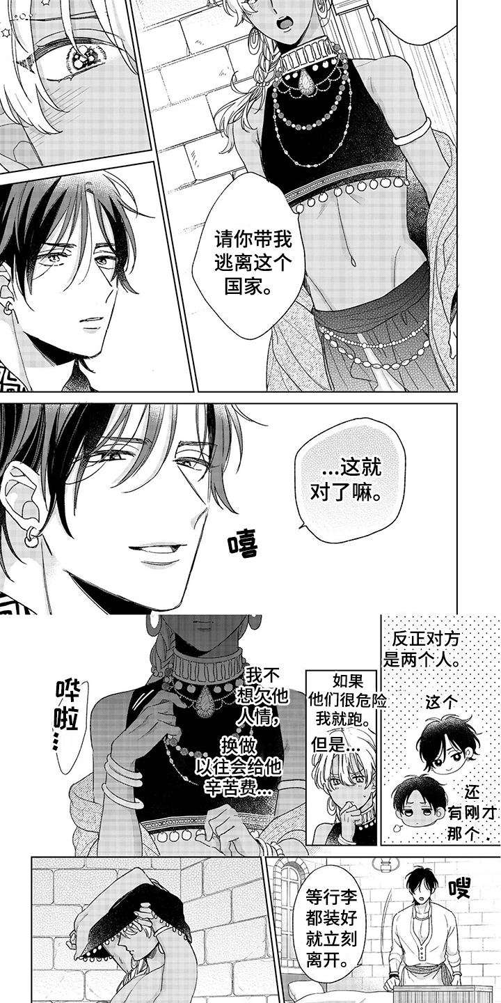 离家出走卫兰漫画,第3章：请求2图