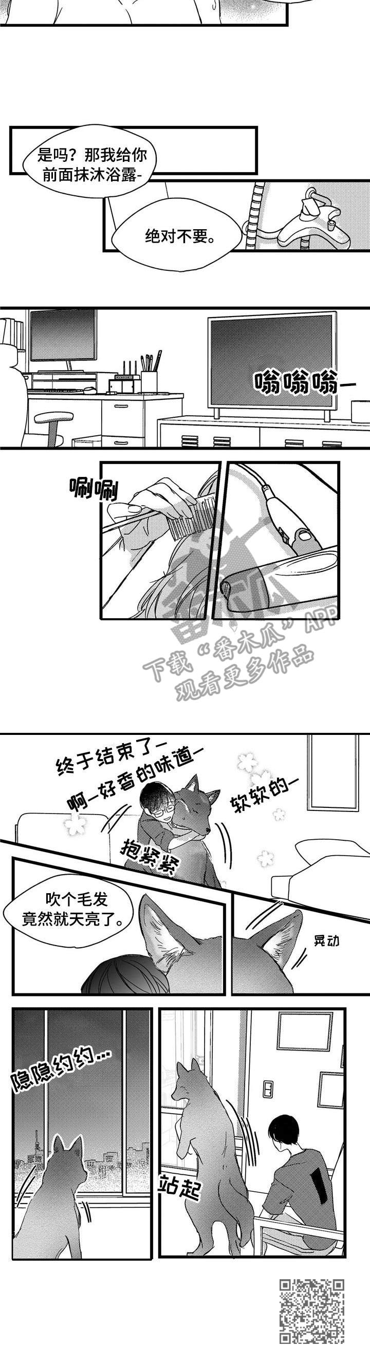 狼与玫瑰小说漫画,第5章：洗一洗2图