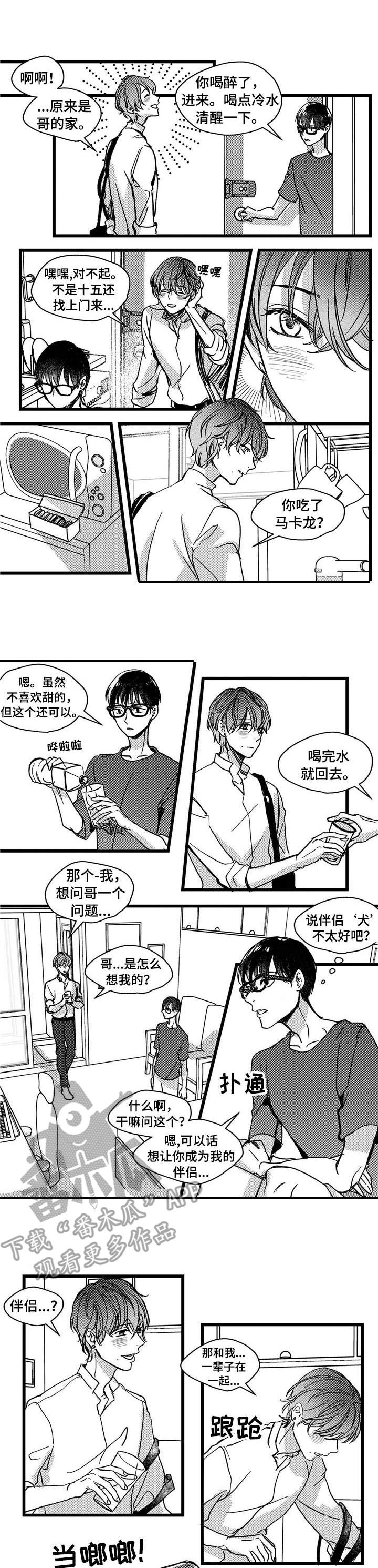 狼和小白兔吃糖果漫画,第7章：小猫1图