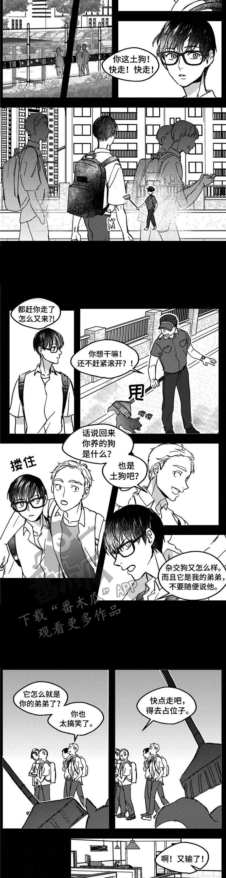 狼与羊绘本漫画,第9章：流浪狗2图