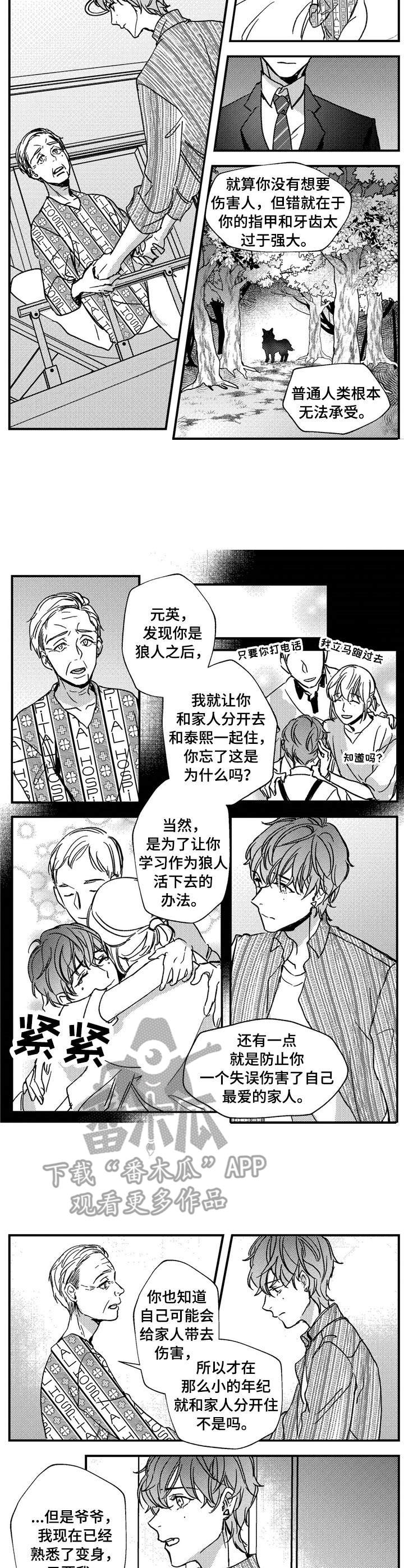 狼与糖果漫画,第13章：伤痕2图