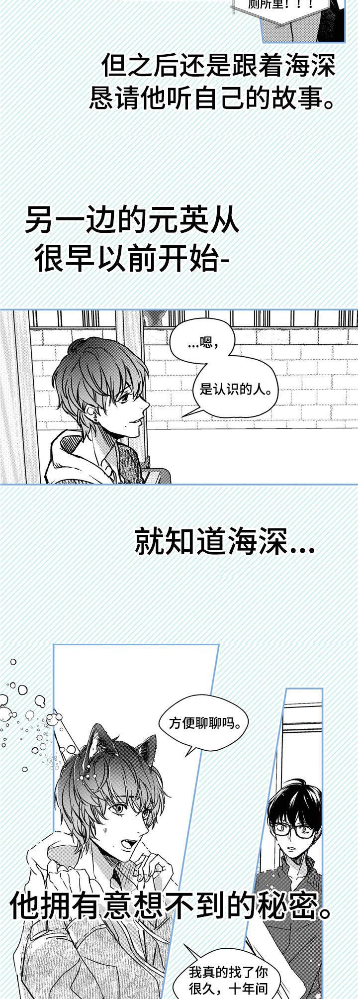 狼与糖果漫画,第1章：小动物1图