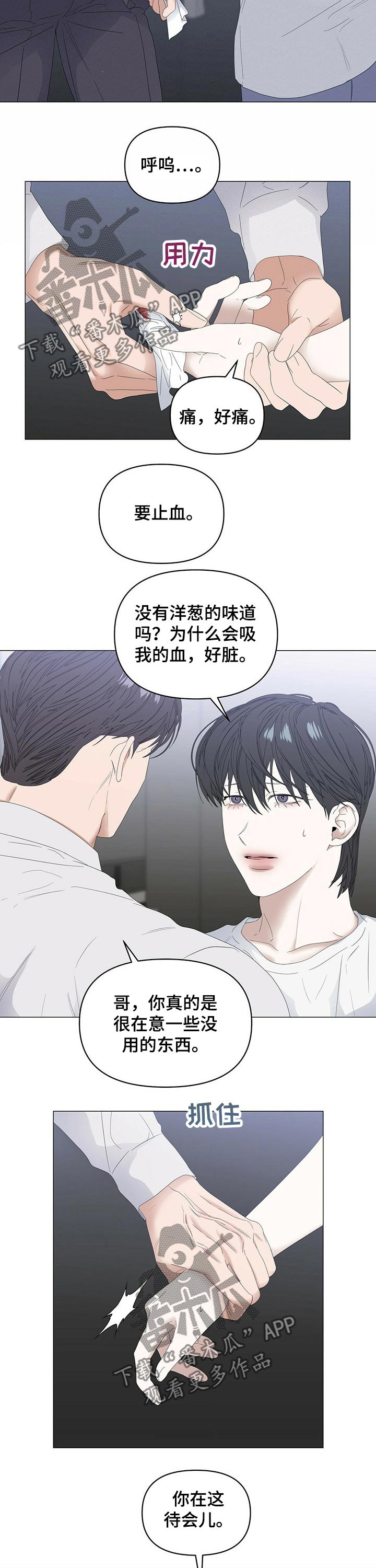 偏执症漫画,第75章：【第二季】受伤1图